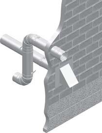 low or horizontally from any door or window or any other gravity air inlet. b.