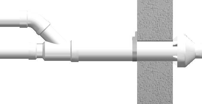 Cement appliance combustion air and vent pipes to the concentric vent termination assembly. See FIG. 4-13 for proper pipe attachment. 10.