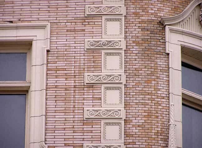 Church of Scientology Terra cotta window