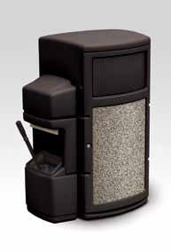new products Versatile Side Entry Waste Container This versatile waste container includes several options to fit customer s needs in a variety of environments.