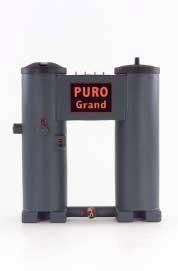 The PURO GRAND Condensate Cleaner Installation instructions: The PURO GRAND condensate cleaner has been specially developed to separate oil from condensate extracted from compressed air systems and