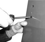 screws are included and can be found taped to the handle assembly. 1.