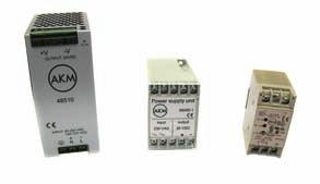 outputs when 24 VDC is not available Universal power supply DIN rail mounting Pass