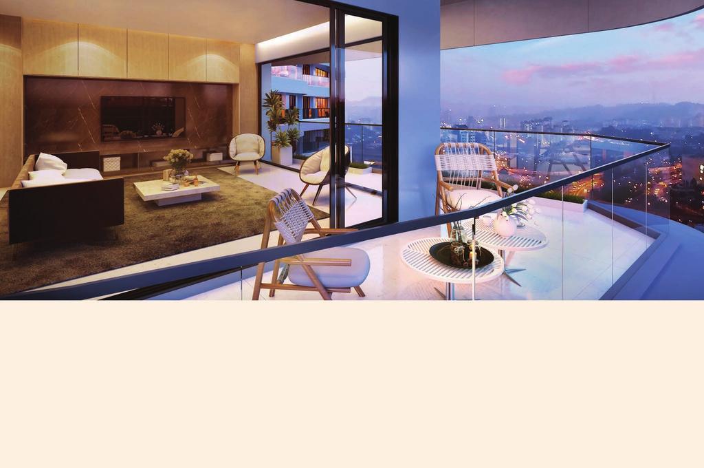 Artist s Impression Only Luxury of Space Luxuriously sparse residences made with distinction, ranging