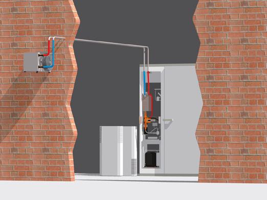 Porkka s RHDS offers an easy and inexpensive method of transferring waste heat produced by the refrigeration systems to either an external area or an area where the warm air could be utilised.