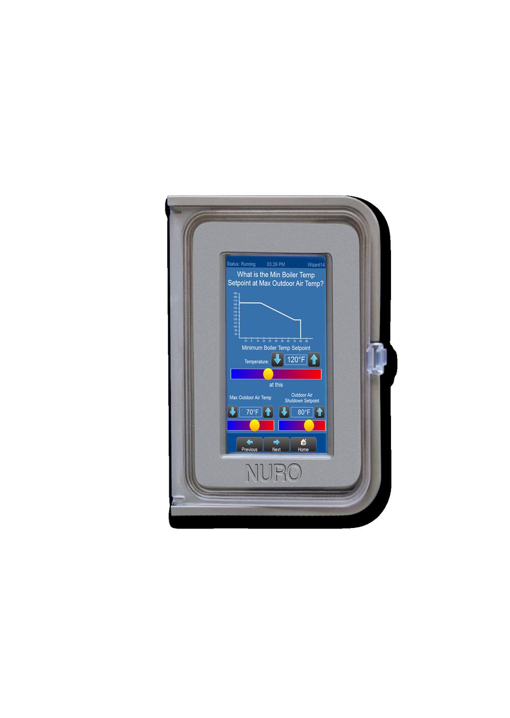 EASY TO USE: Touch-screen interface provides simple step-by-step navigation for set-up, maintenance, custom configurations, efficiency, help and more.