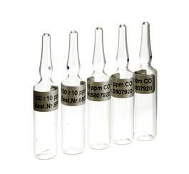 ST-5695-2006 ST-5653-2006 Test gas ampoules Test gas ampoules are used in conjunction with the calibration bottle.