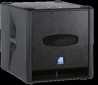 Active Class-D Subwoofers SUB 05D PACK Active 15 Subwoofer The 800W SUB 05D is an excellent choice for extending 10 and 12 loudspeakers range.