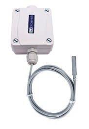 SENSORS SK0-T-OTFF IP65 temperature sensor with square contact probe for flat surfaces SK0-T-ALTF2 IP65 temperature sensor with contact probe for pipes and ducts Temperature measurement Upper