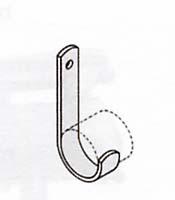 Double eye nut B. Clevis C. Split ring hanger D. Double bolt pipe clamp 6.