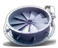 inlet of the fan are