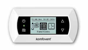 New generation control system 5 5 is a new generation control system and complete operating solution of KOMFOVENT air handling units.