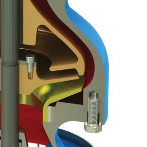 Standard Design Features Suction Bell - Allows smooth entry of liquid into first stage impeller eye, minimizes