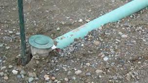 possible to convey water directly from the downspout due to grading, paving or other site constraints.