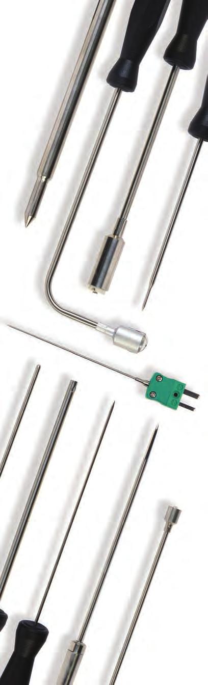 Temperature Probes thermocouple www.omniinstruments.co.uk Thermometers are only part of the system; of equal importance is the design of the temperature probes used to physically the item.