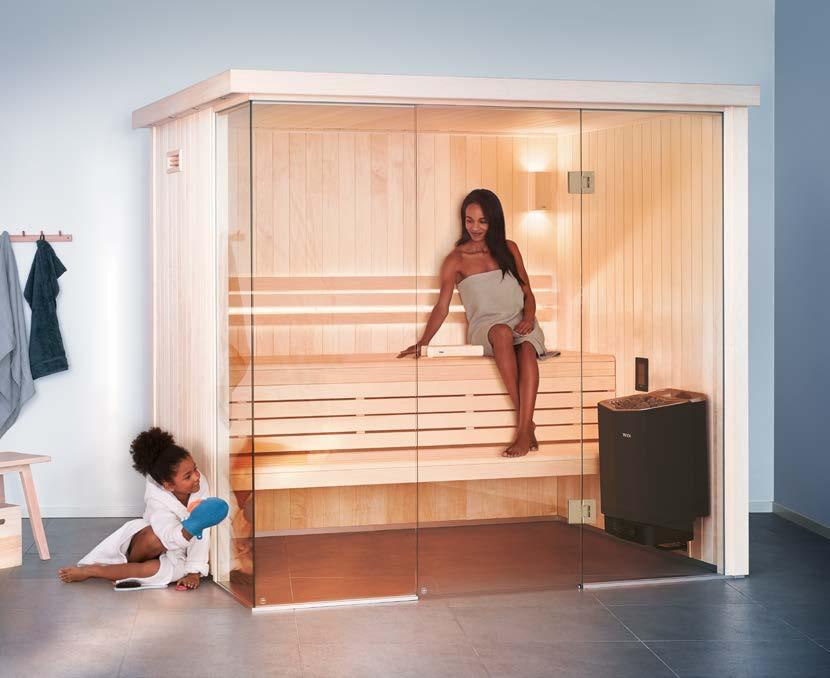 Lots of sauna for your money, customised standard DAY 1 DELIVERY & CONSTRUCTION Prefabricated components delivered as a flat-pack kit Buying a sauna from Tylö is simple.