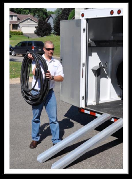 Get the 6/4 main power cable installed from the generator to the main distribution box.