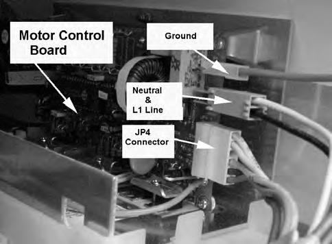 Motor Drive System Test To check the system, check the board for proper output to the motor control This is done by performing a board output check Then perform the Motor And Motor Control Test