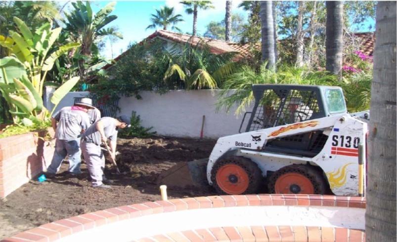 San Diego Landscape Solutions always includes the cost of permits and any related fees in their proposals. Generally, all gas, electrical, sewer and water work will require inspections.