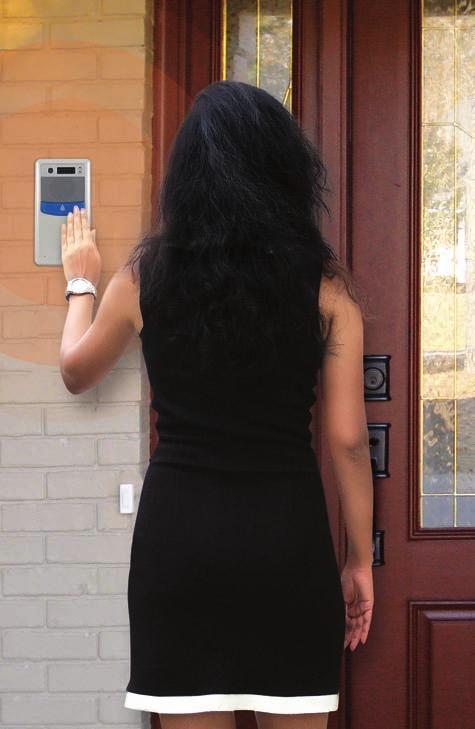 Wireless Video Door Phone for an Apartment/Villa This is a wireless video door phone solution for an individual apartment or villa.