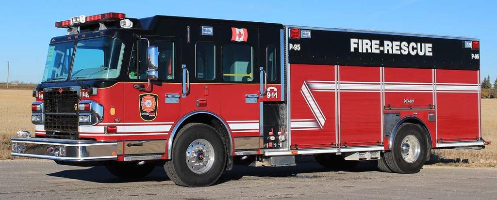 (Ken Buchanan photo) The first of two Eastway rigs bought by the Ocean Wave Fire Company in Carleton Place, ON