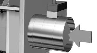 A shut-off damper with on/off damper motor for the discharged air is delivered as standard.