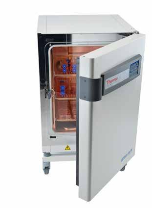 Heracell VIOS 160i CO 2 Incubators Better solutions for optimal cell growth: Revolutionary Thermo Scientific THRIVE active airflow technology delivers homogeneous growth conditions fast, avoiding