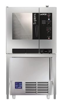 If a blast chiller/freezer needs to be added to the Sapiens and there s no space in the kitchen, a special support can be placed under the oven to insert a blast chiller (models 050/051).