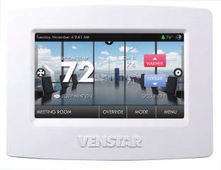 Get To Know Your Thermostat Home Screen Connectivity Symbol Table Not connected to Wi-Fi Connected to local