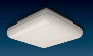 or ceiling mounting Vandal resistant polycarbonate construction Available in white, black, or silver (eg. FL/ /29 becomes FLW29 ie.