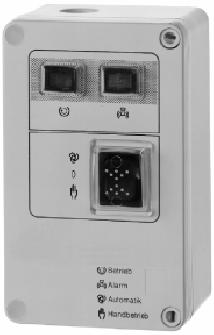 Electrical Accessories Ama-Drainer R N E1 MSE motor protection switchgear, IP 54 230 V~ for one pump Ma. back--up fusing with integrated motor protection relay, 6 A MSE 25.