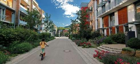 The city of Freiburg im Breisgau (Geremany) is often presented as a role