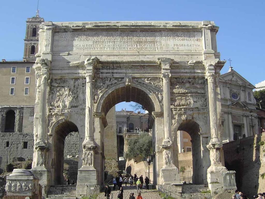 Triumphal Arch of Septimius Severus 203 CE