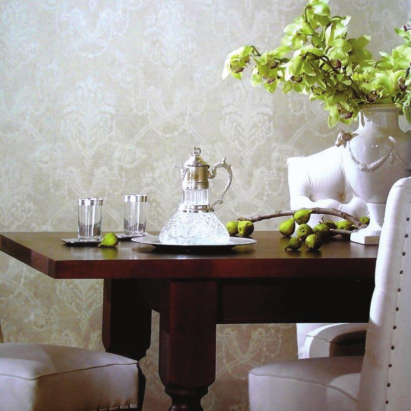Call in to our showroom to view our extensive wallpaper sample library.