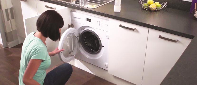 INTEGRATED WASHING MACHINE SCOPE OF WORKS HOME INSTALLATION OF INTEGRATED & BUILT-IN APPLIANCES