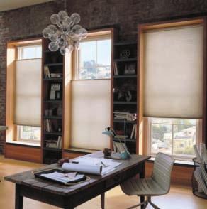 Duette fr Honeycomb Shades In a wide variety of public spaces, Duette fr Honeycomb Shades provide exceptional light control, stringent flame retardance and significant insulating and acoustical