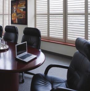Palm Beach FR Polysatin Shutters Resistance to heat, mold, and mildew, along with the lightweight design, make Palm Beach FR Polysatin Shutters ideal for a wide range of commercial and contract