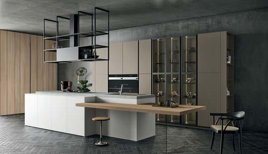 STYLE PRODUCT SHEET Design: Imago Design R&S Doimo Cucine CHARACTERISTICS DOOR THICKNESS: 22 mm OPENING SYSTEMS: 4 NO.