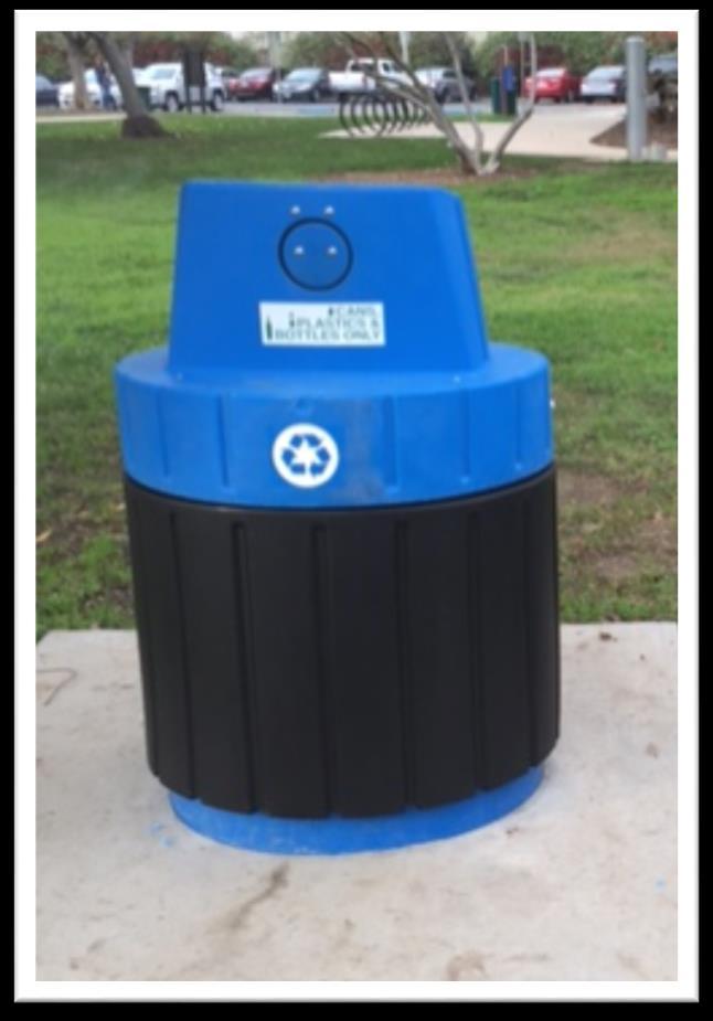 Recycle Options These trash cans can be used for recycling purposes as well. Smaller hole openings (4.