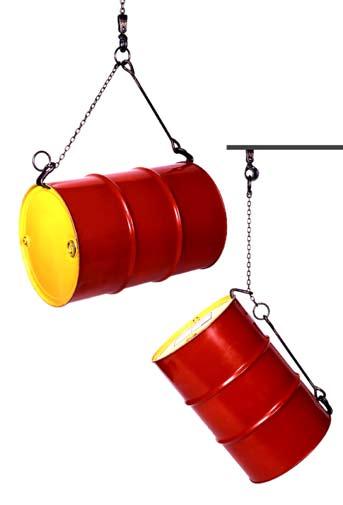 ) rimmed drum 30 to 55-gallon drum 85-gallon steel salvage or overpack (NOT for lifting plastic overpacks) Capacity: 1000 Lb.
