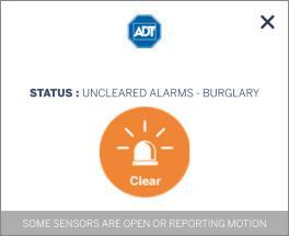 On some security systems, after you cancel an alarm, the alarm remains in the security system s memory as a reminder that the alarm occurred.