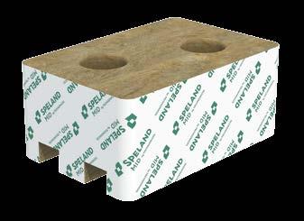 blocks that include multiple pieces will reduce the installation time and decrease the costs for the preparation for sowing Blocks are available with one or two holes for