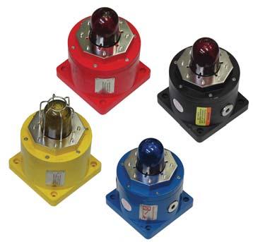 44 Visual Signals EXPLOSION PROOF GRP BEACON Explosion Proof Beacon > GRP BC150 Series The BC150 range has been approved for use in potentially explosive atmospheres and very harsh environmental