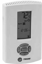 Thermostat THS03 THP03 Programmable - Control type design - Electronic Electro-mechanical Reliatel For cooling-only units (TS*/TK*) For heat pump units (WS*/WK*) For gas-fired units (YS*/YK*) Number