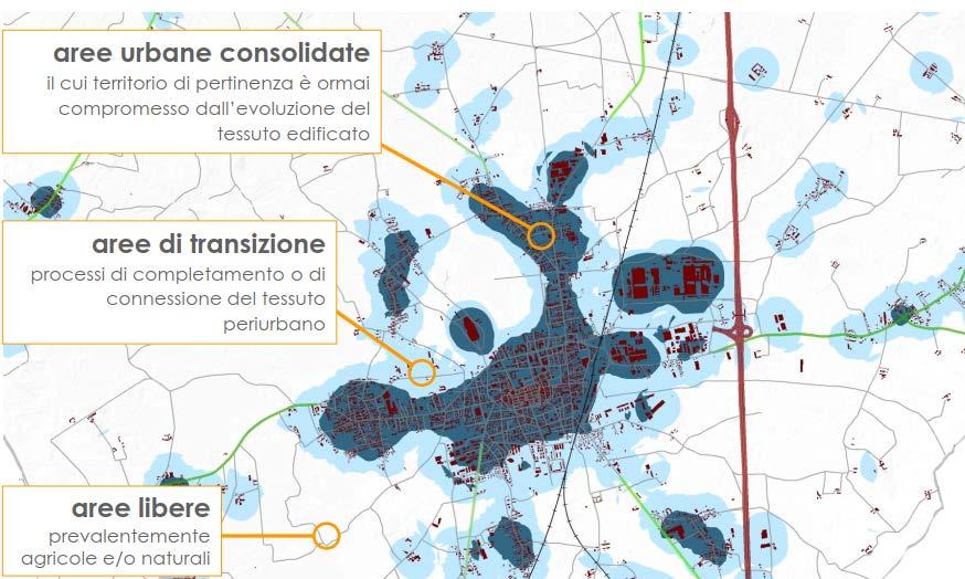 Consolidated Urban Areas: their territory is almost compromised