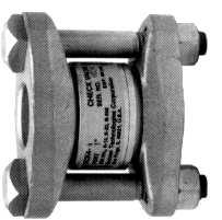 Inline Check Valves Compact in-line (non-return) check valves for closure upon pressure