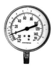 working pressure of 400psig Temperature of 60F