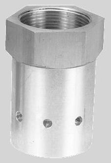 FM-200 Discharge Nozzle The FM-200 Discharge nozzle is engineered to meet the requirements of the installation and is available in six sizes