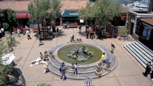 The type of ornamental areas envisioned are those that help create an identity for the Town Center, Old Town, and the TOD, and that provide a special place for pedestrians.