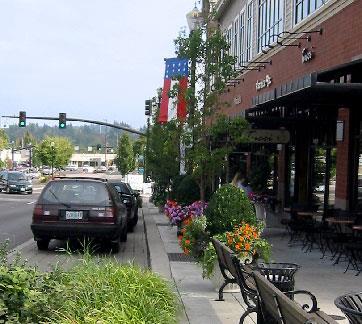 One way to create this atmosphere is by providing pedestrian and bicycle amenities that are